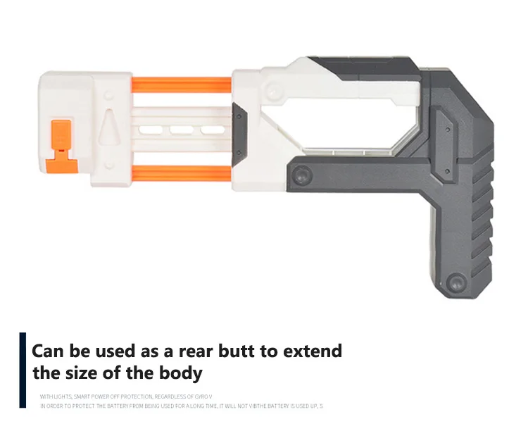 Аксессуары для Nerf ABS пистолет головка совместима с Nerf серии игрушечный пистолет черный/оранжевый страйкбол пистолет воздушный