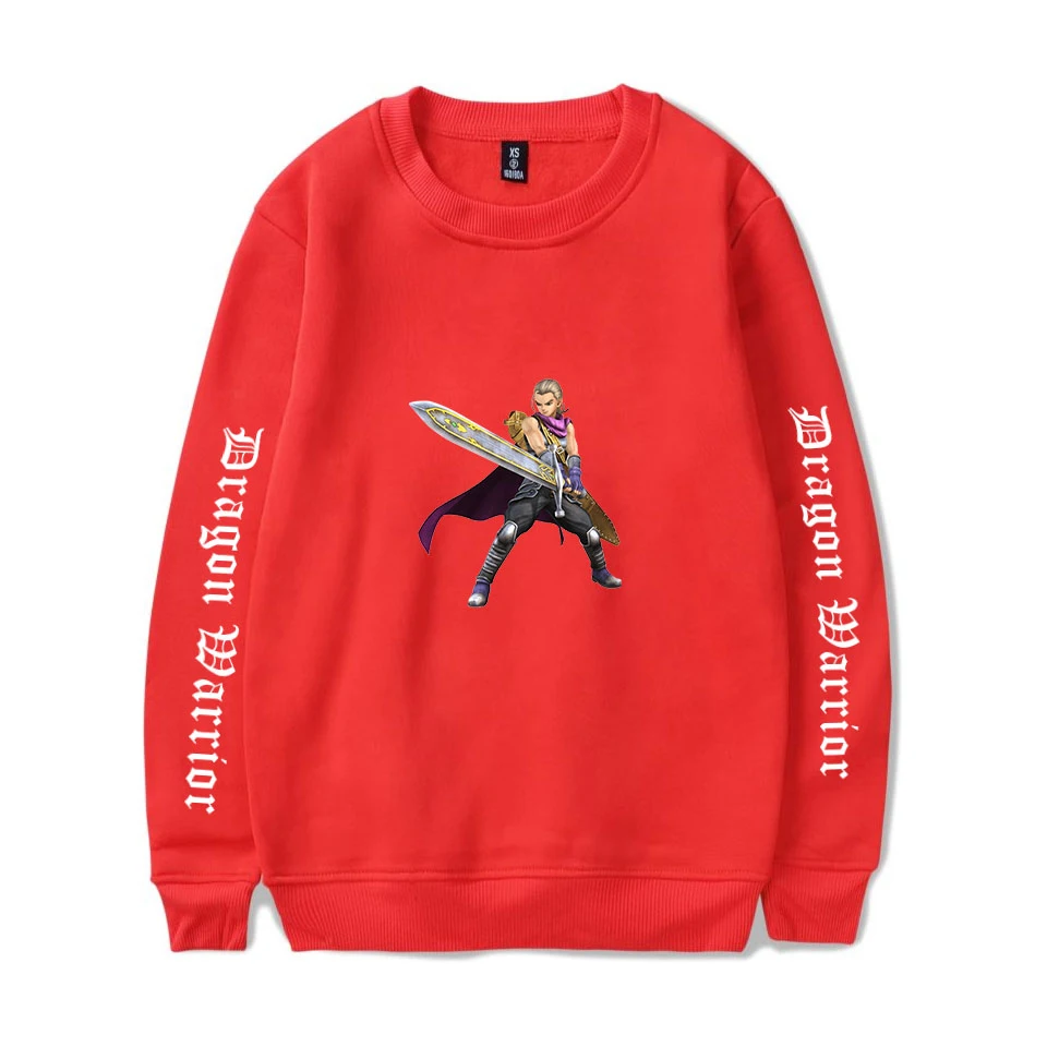 

Dragon Quest Pullover Sweatshirts Japan Electronic Role-playing Game Harajuku Fashion Men/Women Casual Loose Pullovers