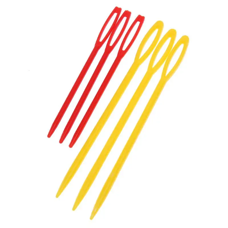 5 шт./компл. красочная АБС Пластик вязать стежка Вязание спицы крючком маркер иглы