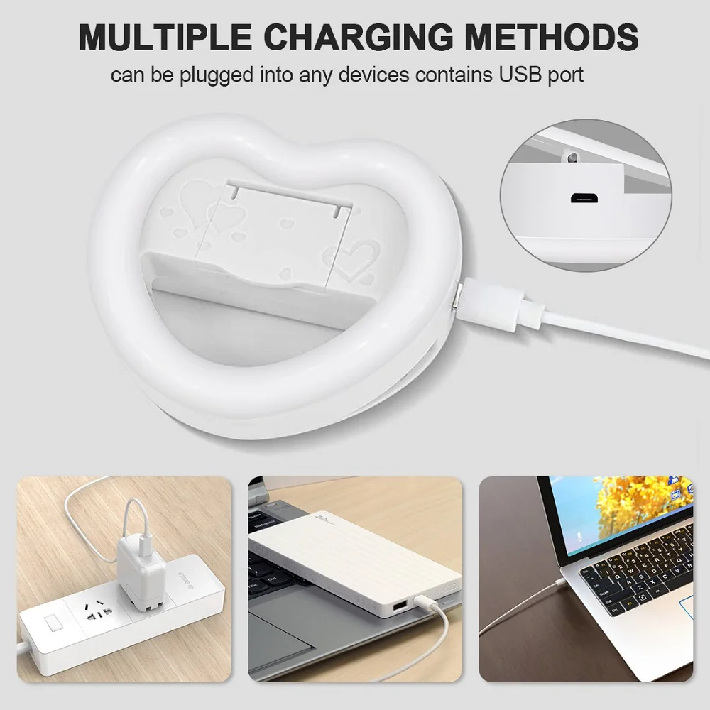 Рисунок 5 - Светодиодная кольцевая лампа в