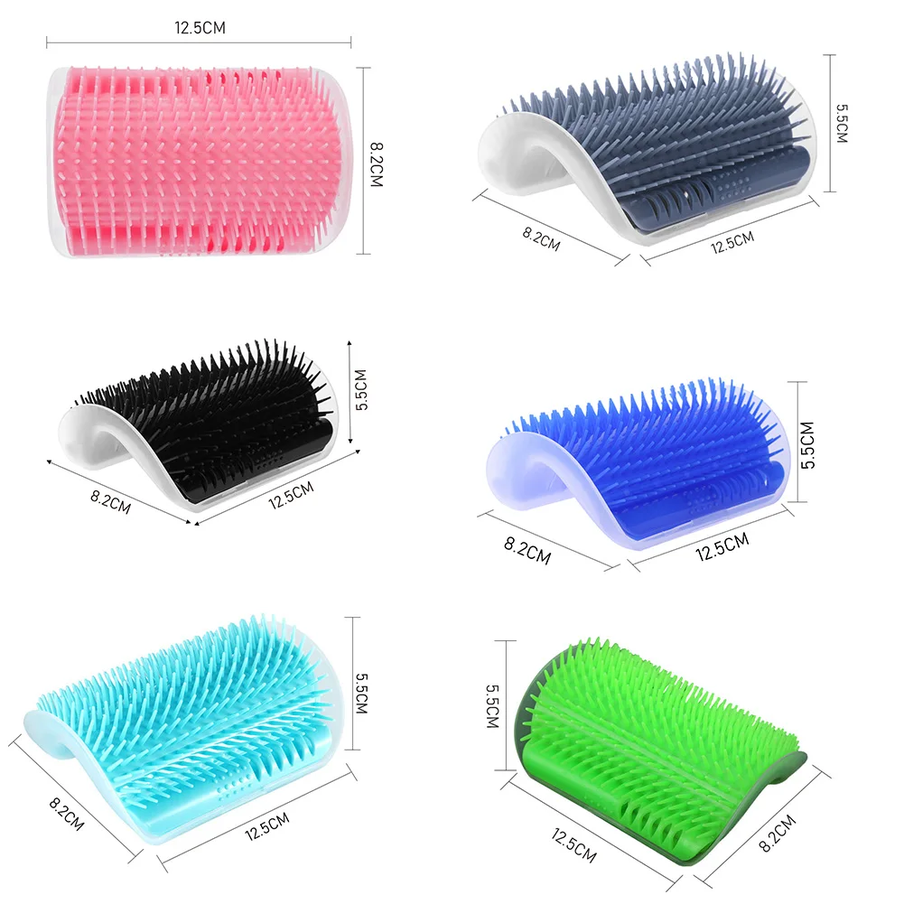 

Cats Brush Corner Cat Massage Self Groomer Comb Brush Cat Rubs the Face with a Tickling Comb Puppy Cat Product Dropshipping