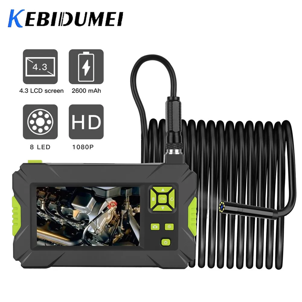 Камера-Эндоскоп Kebidumei P30 1080P объектив 8 мм | Безопасность и защита
