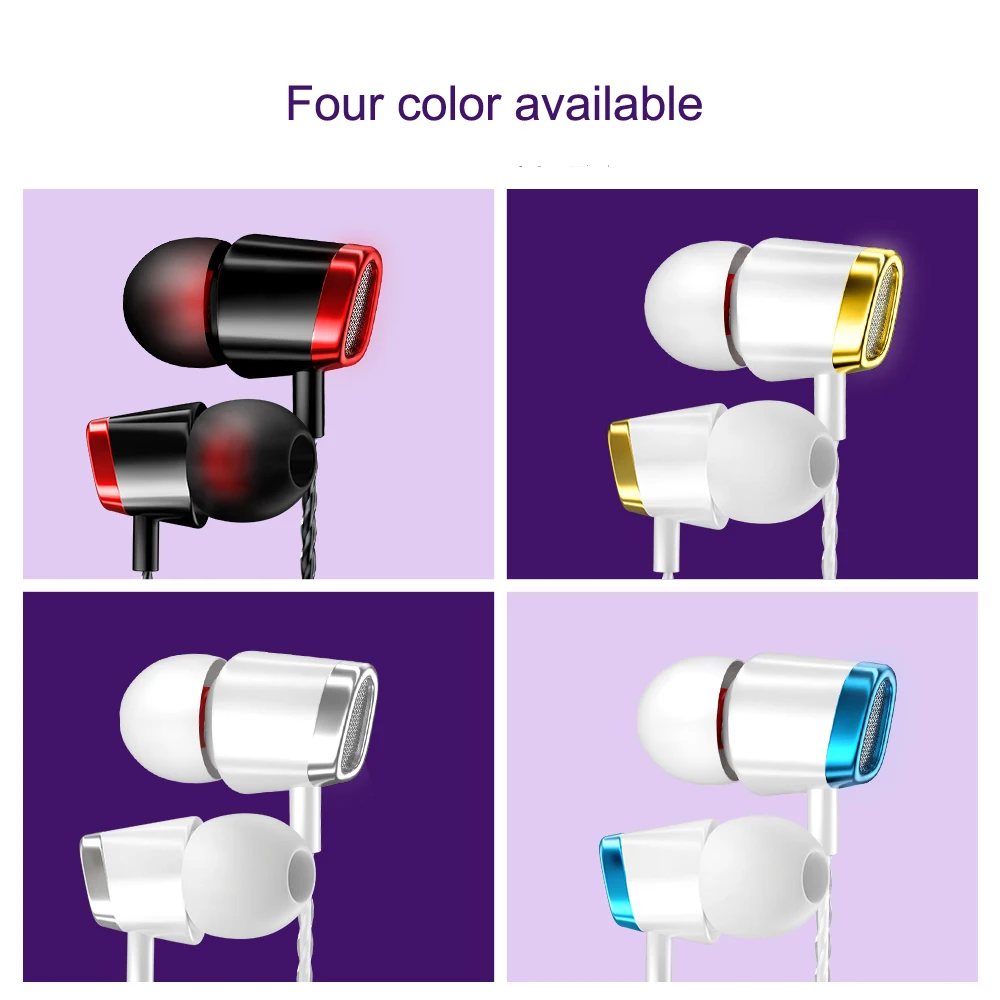 

10pcs In-Ear super bass Headset Stereo Sound With Mic Sport Earphones with retail box for xiaomi for vivo