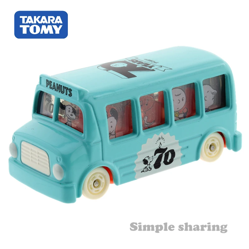 Арахис Tomy Takara коллекция Tomica на 70-ю годовщину синий школьный автобус | Игрушки и
