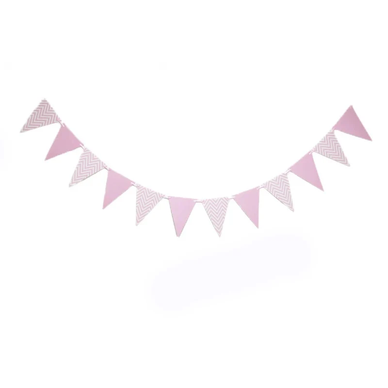 (3 метра) Золотая серебряная розовая Бумажная гирлянда-баннер для вечеринки в