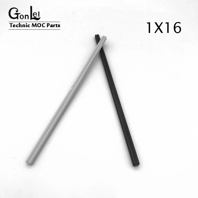 10 шт./лот Technic Axle 16 # строительные блоки части игрушки для детей развивающие творческие совместимые с