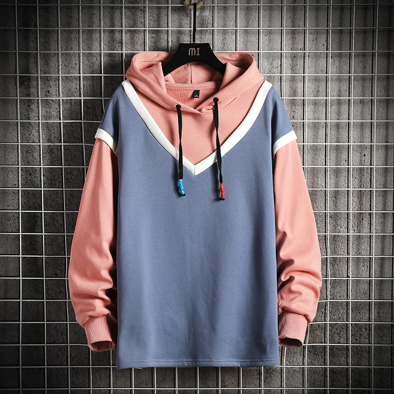 

Men's Hoodies Men Women Unisex 2020 New Winter Fleece Anime Sweatshirt Hip Hop Oversized Japanese Streetwear White Hoodie Men
