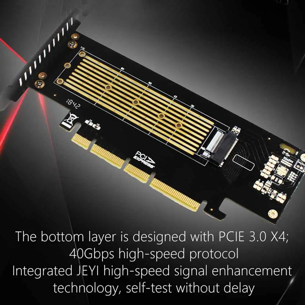 jeyi sk8 new nvme к pcie3 0 gen3 m 3 адаптер m 2 расширител