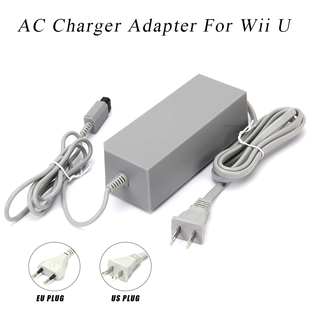

Home Wall Power Supply AC Charger Adapter for Nintendo Wii Joystick US/EU Plug 100-240V For Wii Console