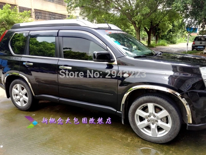 Автомобильный Стайлинг для Nissan X Trail 2008 2013 ABS Пластиковый защитный козырек от
