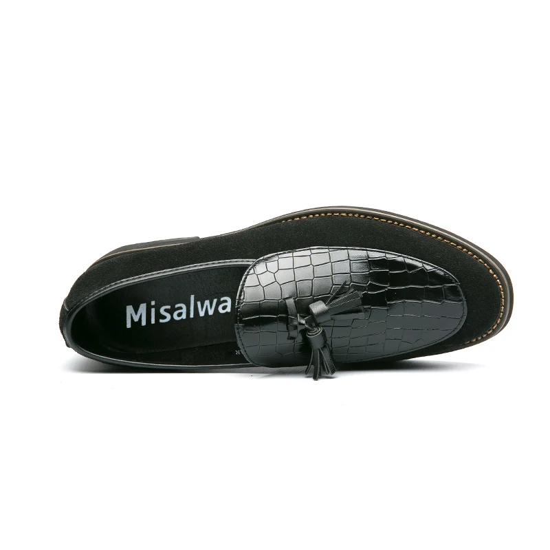 Лоферы мужские на плоской подошве с кисточками размеры 38-47 | Обувь