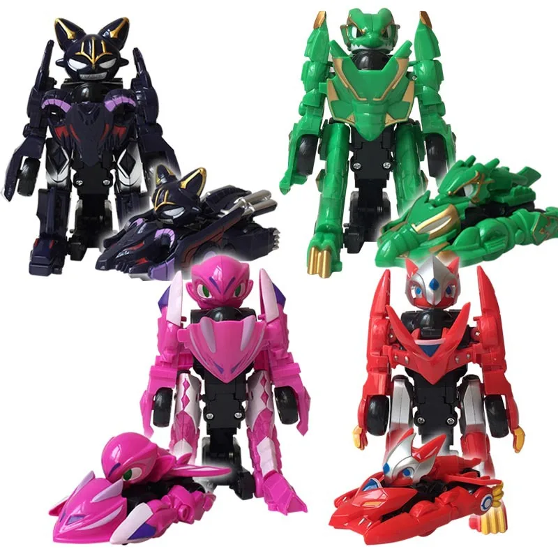 Робот трансформер Monkart Bitroid Zero Draka Rarrken Leo Moncha Pixie Vasper Dante автомобильные игрушки для