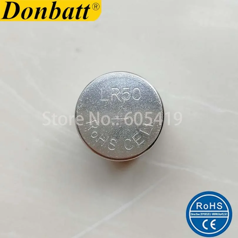 8 шт./лот Новинка LR50 MR850 1APX 1A A1PX 1100A PC1A 1,5 V щелочной аккумулятор таблеточного типа по ограничению на использование опасных материалов в производстве