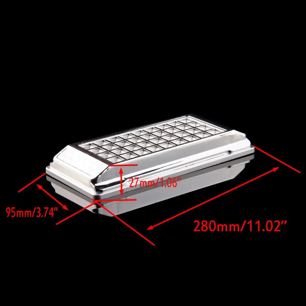 Posbay 36SMD светодиодный светильник для крыши автомобиля потолочный лампа чтения