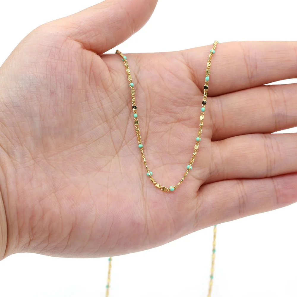 Цепочка для изготовления ювелирных изделий сделай сам золотистая проволока