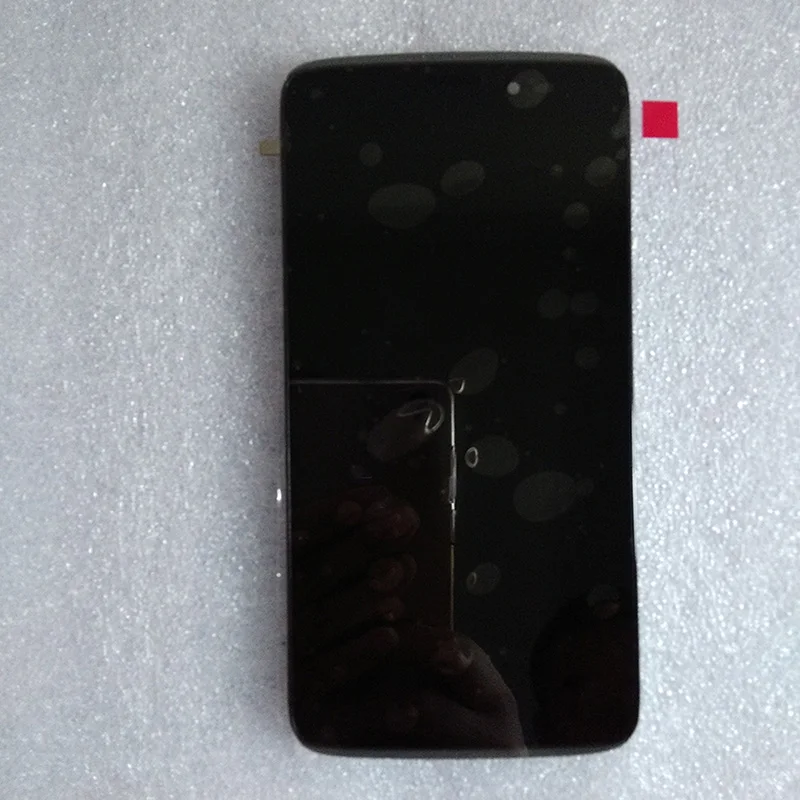 Черный с рамкой для Alcatel OneTouch Idol 3 (5 5) 6045B 6045L 6045K 6045Y ЖК дисплей со строчкой|Экраны