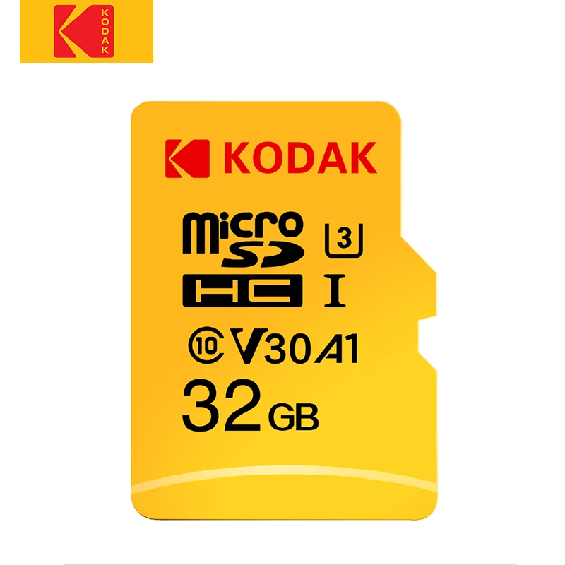 Карта памяти Kodak Micro SD класс 10 карта 128 ГБ 32 64 256 512 U3 A1 V30|Карты памяти| |