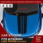 Виниловая пленка для автомобиля, 1 шт., крутая градиентная виниловая наклейка на капот для Mitsubishi l200 Triton