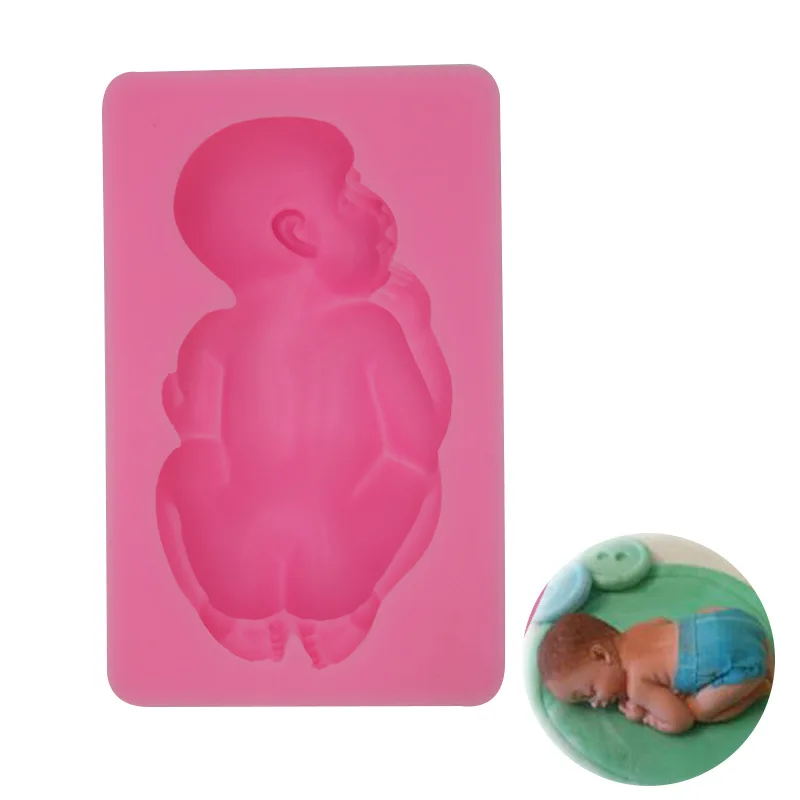 

Cake Fondant Baking Tools Large Kids Baby Cake Mold Handmade Soap Mold 19-41