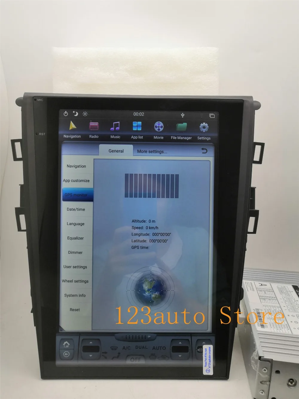 12,1 ''вертикальный экран Tesla стиль Android 8,1 автомобильный DVD gps плеер NAVI для Ford Mondeo Fusion MK5 2013- радио PX6 carplay