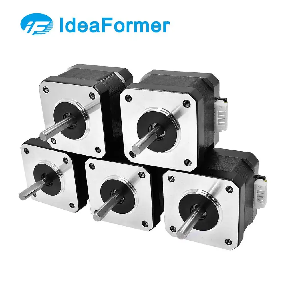 

3pcs Nema 42 motor bipolar Stepper For RepRap Motor 0.4A 2phase 34mm height 4 leads 42BYG45034-24D High Quality 3D Printer parts