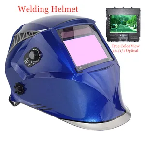 Сварочная маска 100*65 мм 1111 4 датчика шлифовальный DIN 34-13 ММА, миг, Тиг EN 379 UL, CSA в качестве солнечной автозатемняющей сварочной маски