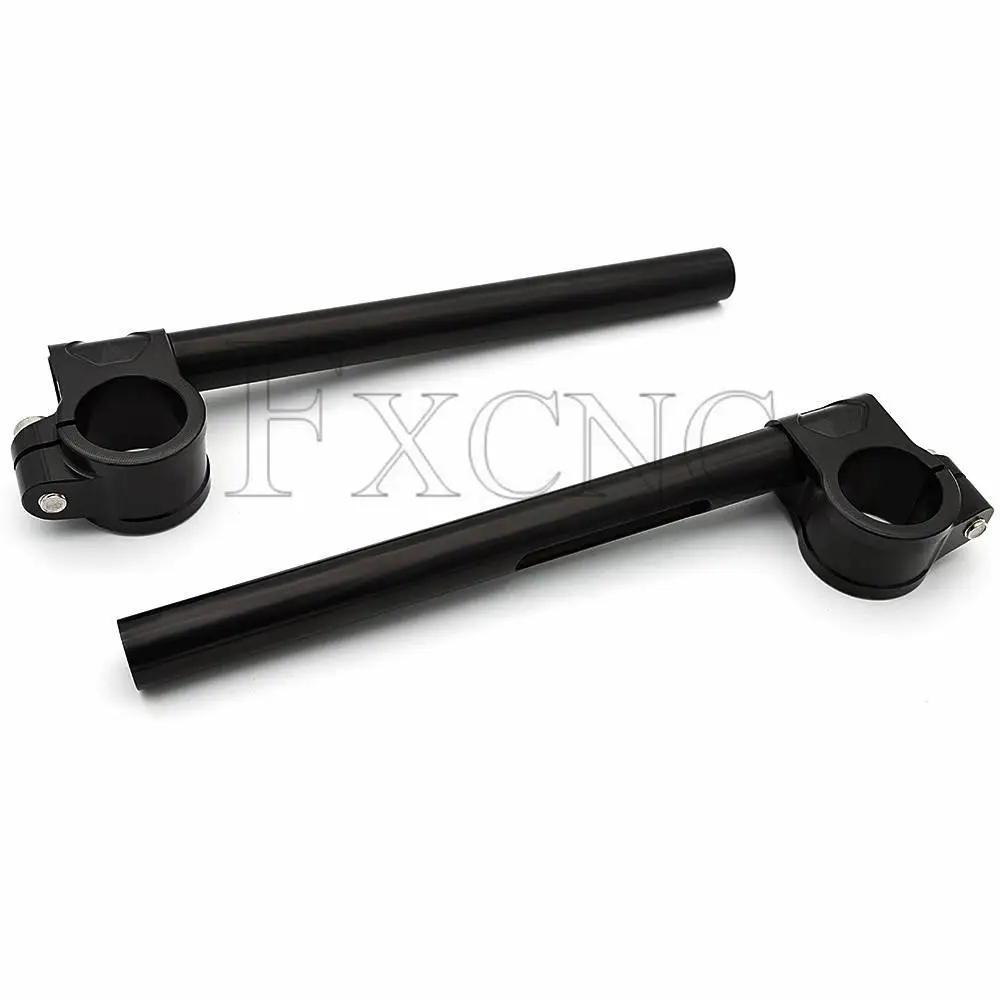 Черный 39 мм зажим клипса на руль мотоцикла алюминиевые Клипсы клипсы вилка