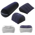 Флокирующая надувная портативная Рабочая Подушка, поезд, самолет, практичная дорожная Массажная мебель, детская кровать, подушка для ног