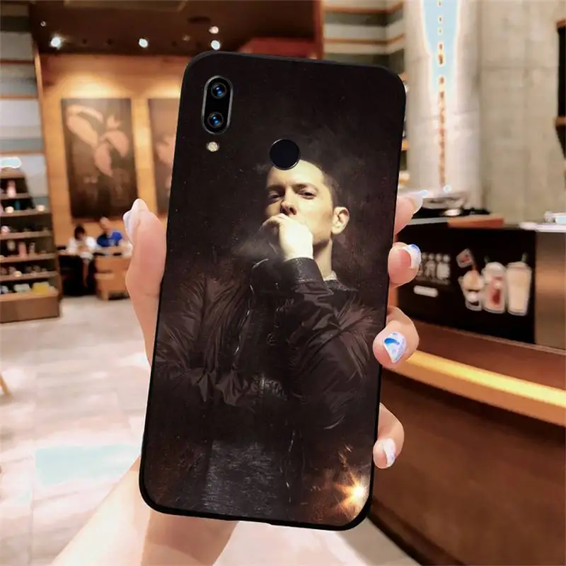 

Hip Hop Rapper Eminem rap Phone Case For Xiaomi Redmi note 7 8 9 t k30 max3 9 s 10 pro lite