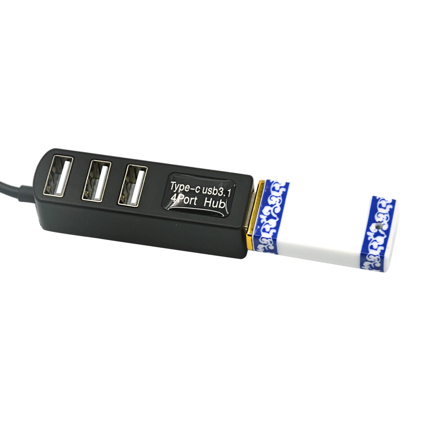 USB концентратор Vococal Mini Type C на 4 порта 3 0 Разветвитель 1 адаптер для ПК Apple MacBook Mac Book