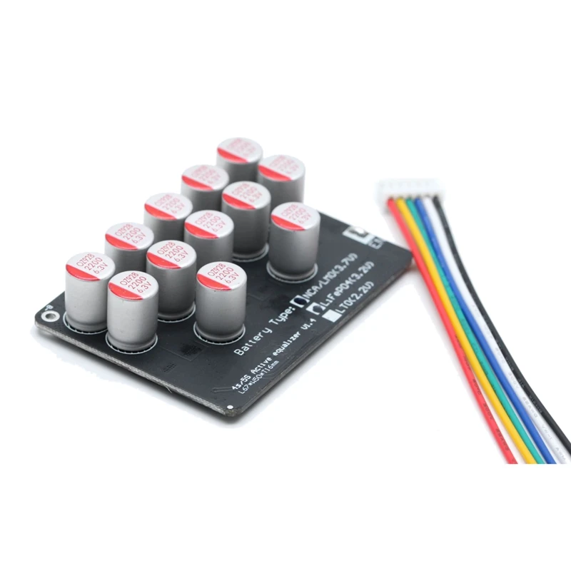 

1.2A Balance for Li-Ion Lifepo4 LTO Lithium Battery Active Equalizer Balancer Board Capacitor BMS