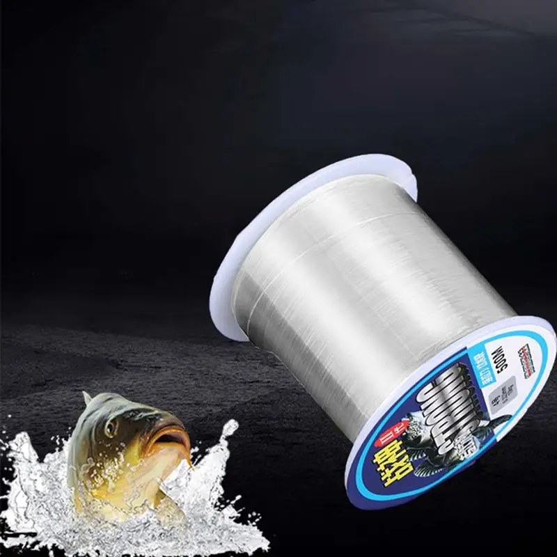

Monofilament Fishing Line 500mStrong Resistant Mono Line Premium Wear-Resistant And Durable Nylon Fishing Line Fishing Accessory