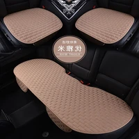 car seat cushions 1 set car single car seat cover for all sedan car styling auto accessories linen fabric