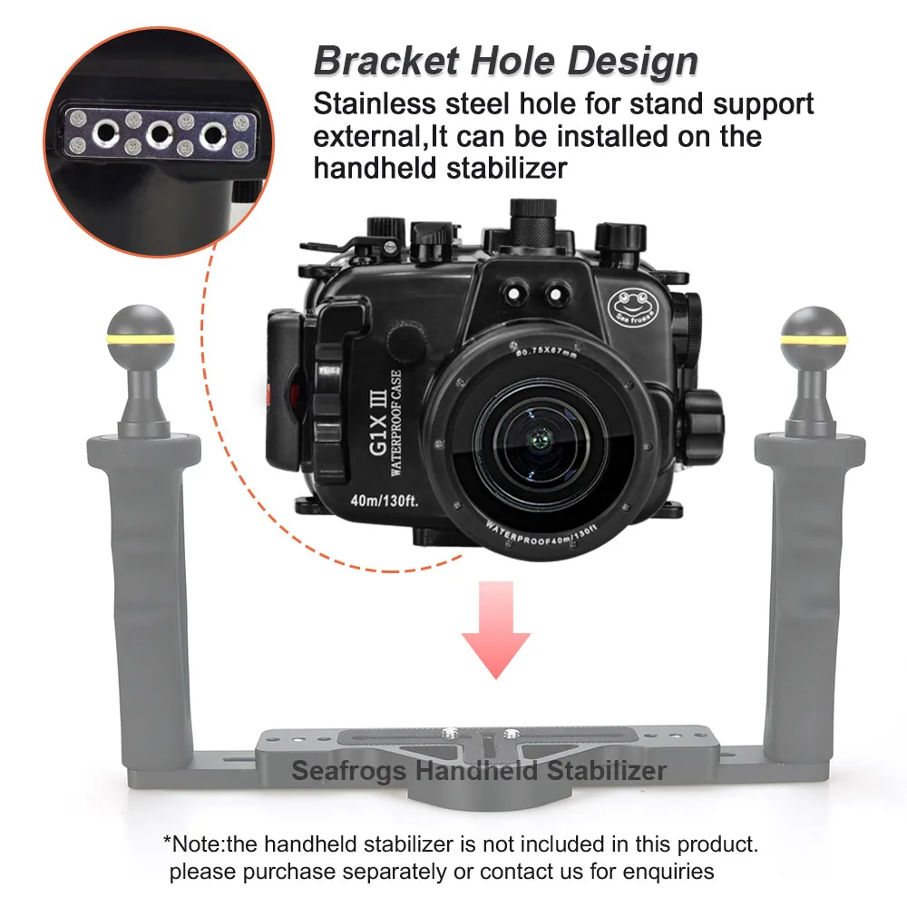Профессиональный водонепроницаемый защитный корпус камеры чехол Аксессуары для