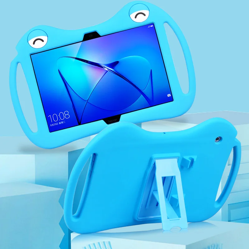 fro huawei tablet t3 10 1 silicone case ags w09 protective case 360 ° full surround shatterproof cartoon children laptop bag t5 free global shipp