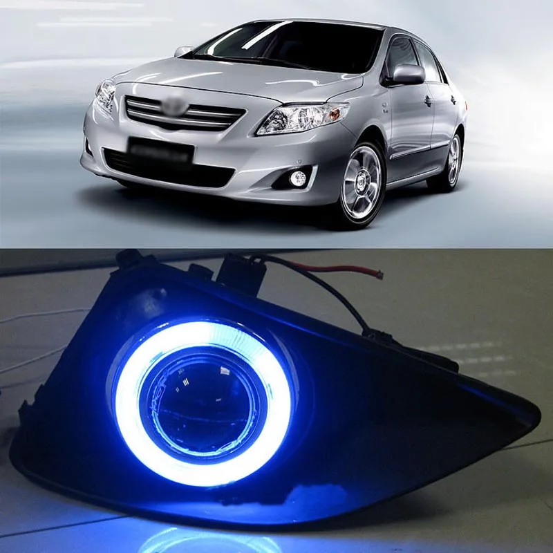 Светодиодный COB Ангел глаз кольца фронтальный проектор объектива