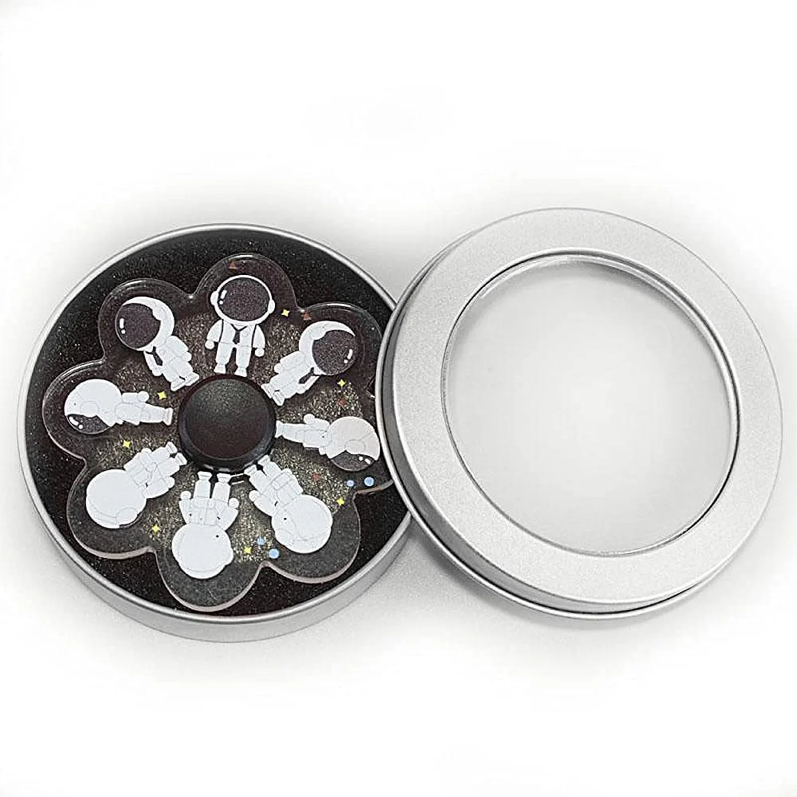 Фиджет Спиннер для рук гироскоп анти стресс Мультяшные животные анимация бег