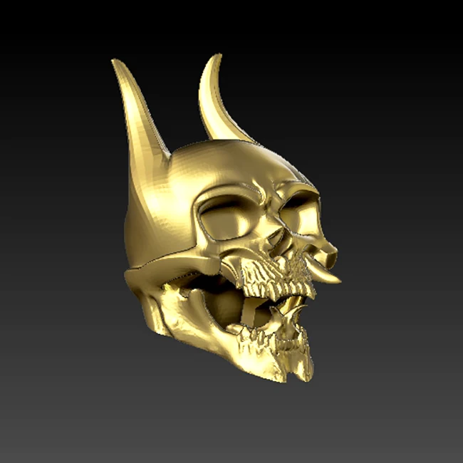 3D модель для чпу резная фигурка скульптурная машина в формате STL печати черепа |