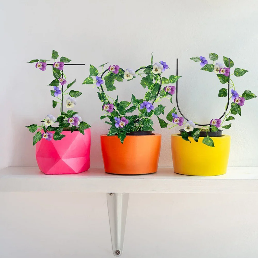 

1 Set/3pcs Plant Climbing Frame Metal Botany Bracket Flower Fixing Stand