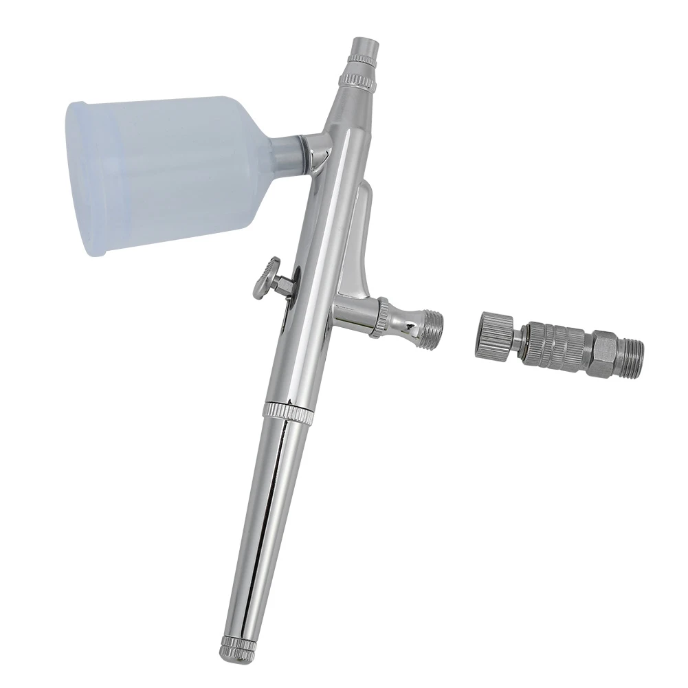 

JP-131T подача гравитации двойного действия триггера воздушная краска управления большой емкости чашки Аэрограф Комплект мини-пистолет