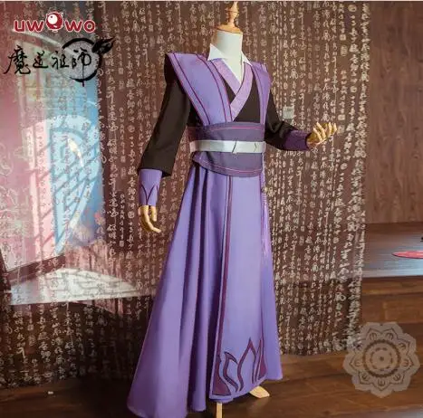 costume Бракованный Jiang Cheng взрослый Ver Grandmaster of Demonic Cultivation Косплей Костюм Аниме Mo Dao Zu Shi Man Косплей Костюм - Цвет: costume