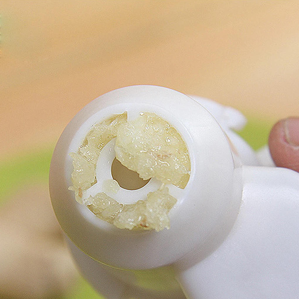 Портативный пресс для чеснока однотонный пластиковый измельчитель кухонная