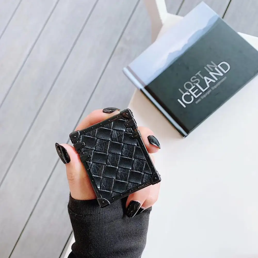 Роскошный брендовый металлический каркас с узором комплект беспроводной