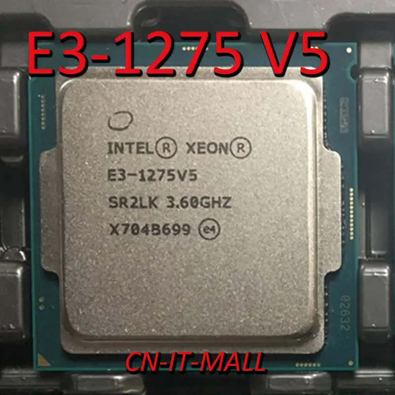 

Процессор Intel Xeon E3-1275 V5 3,6 ГГц 8 МБ 4 ядра 8 потоков LGA1151
