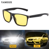 yameize night vision glasses polarized sunglasses driver goggles anti glare driving glasses protective gears car accessries gafa