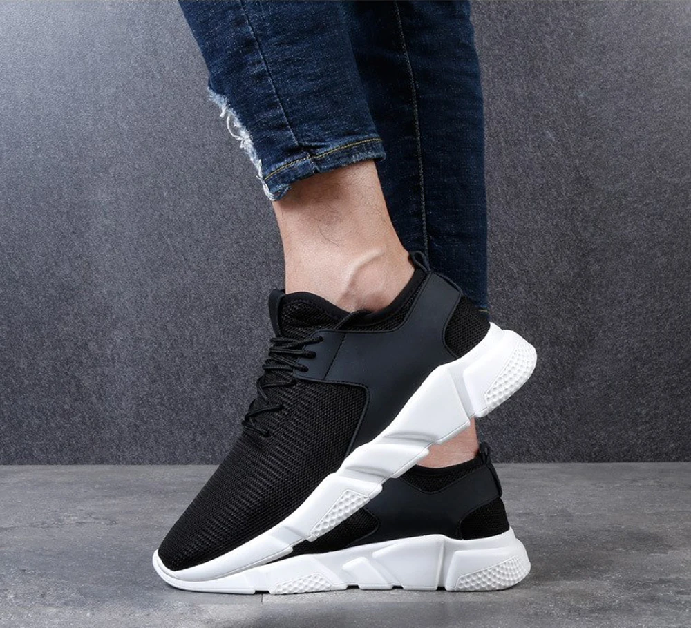 Повседневные кроссовки спортивные Мужская Вулканизированная обувь дышащая