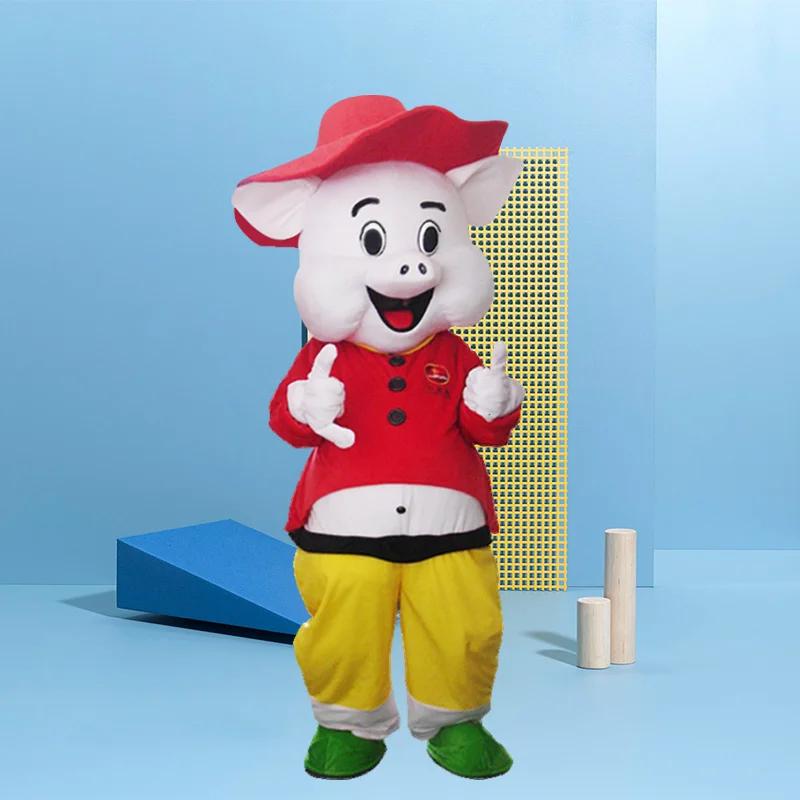 Костюм талисмана со Свинкой Костюмы для косплея Вечерние платья игр Одежда