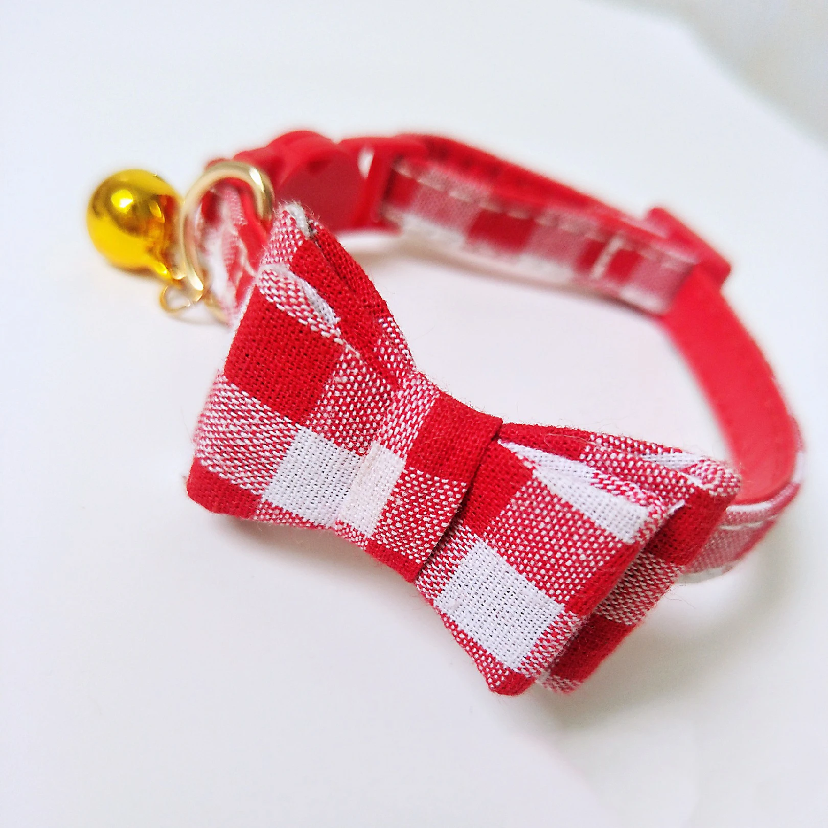 Милый ошейник для домашних животных с бантом собаки или кошки колокольчиками