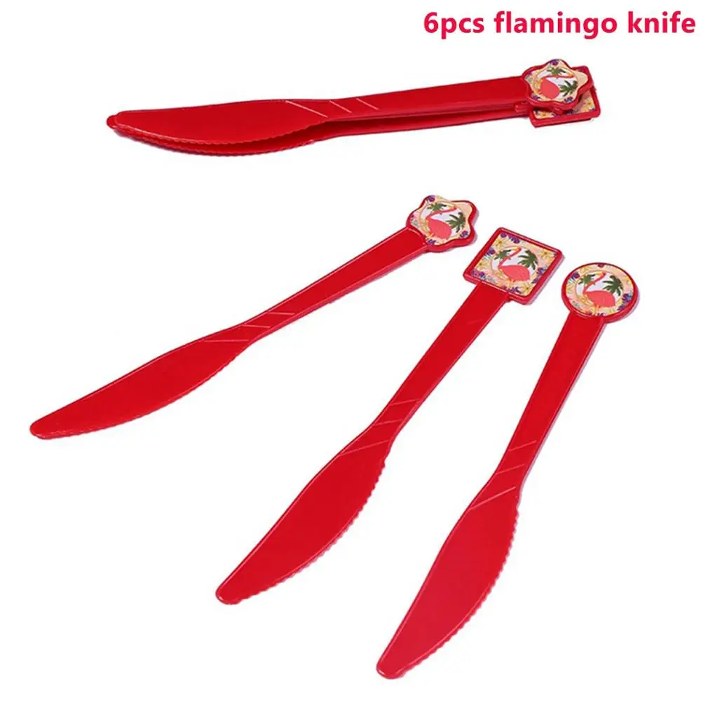 Flamingo Knife Taoup 68*48 см Розовый фламинго Photo Booth рамки День рождения Декор поставки летняя Гавайская участник Luau тропический Фотокабины реквизит - Цвет: Flamingo Knife