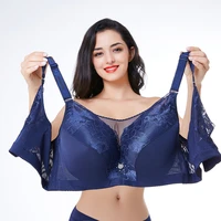 push up plus size bra large cotton underwire brassiere spandex full cup big size bras for women d e f g cup bra 120 115 52 50 48